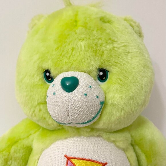 2004 Care Bears Do Your Best Green Kite Plush Toy 12 Inch Stuffed Toy - Picture 2 of 16